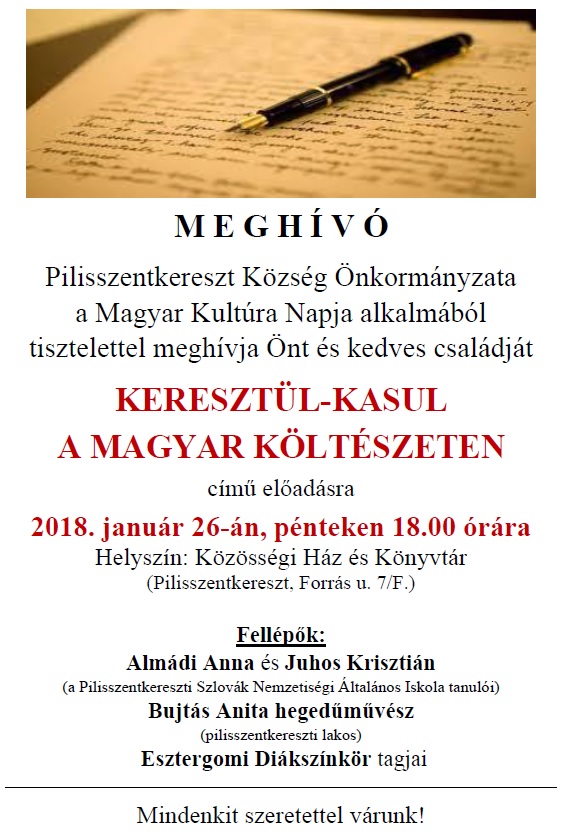 Magyar Kultúra Napja 2018