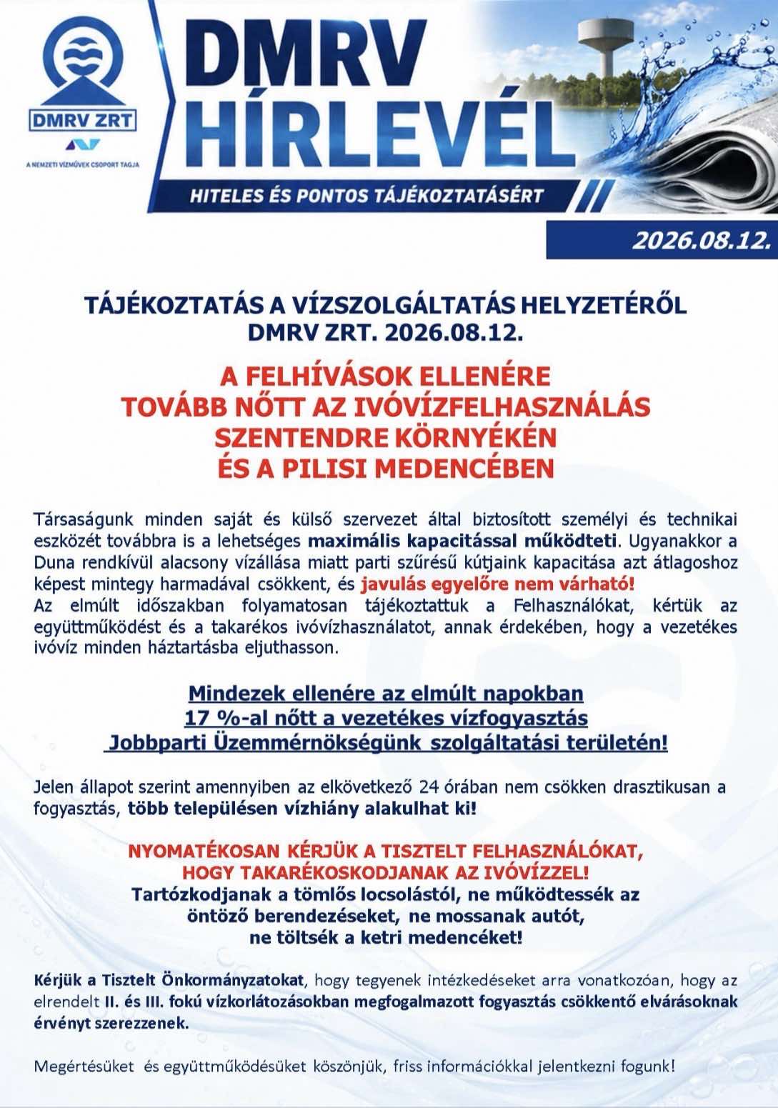 Dmrv hírlevél